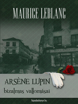 cover image of Arséne Lupin bizalmas vallomásai